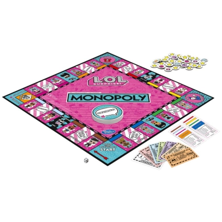 Monopoly LOL Surprise Wersja Polska E7572 HASBRO